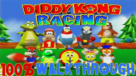 diddy kong racing n64 100
